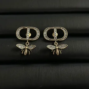 Dior ??rh?¡èngen replika lyx Cd Bee Stud