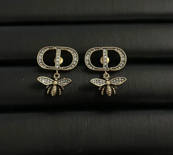 Dior ??rh?¡èngen replika lyx Cd Bee Stud