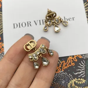 Dior ??rh?¡èngen replika lyx Cd Rhinestone