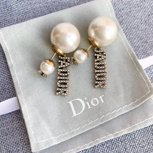 Dior ??rh?¡èngen replika lyx Guld Retro Vintage Senaste Tribales Parade