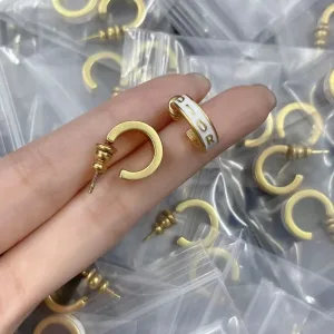 Dior ??rh?¡èngen replika lyx Half Circle Real Shot