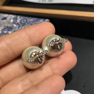 Dior ??rh?¡èngen replika lyxiga Pearl Bee Stud