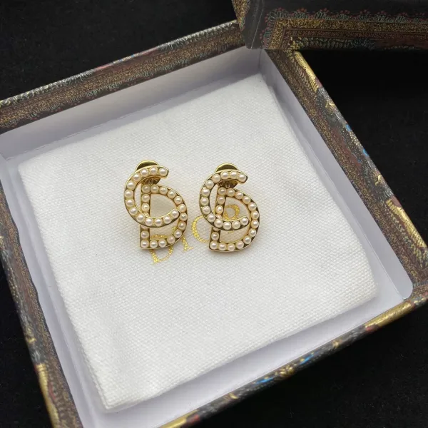 Dior ??rh?¡èngen replica luxury Pearl Cd Get Be Lovely Fairy