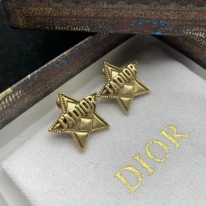 Dior ??rh?¡èngen replika lyx Retro Letter Star