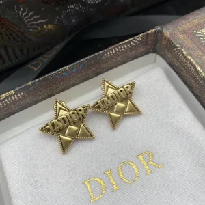 Dior ??rh?¡èngen replika lyx Retro Letter Star Temperament