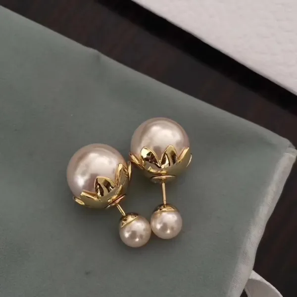 Dior ??rh?¡èngen replika lyx Sunflower Pearl