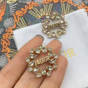 Dior ??rh?¡èngen replika lyxiga Wheat Ear Letter