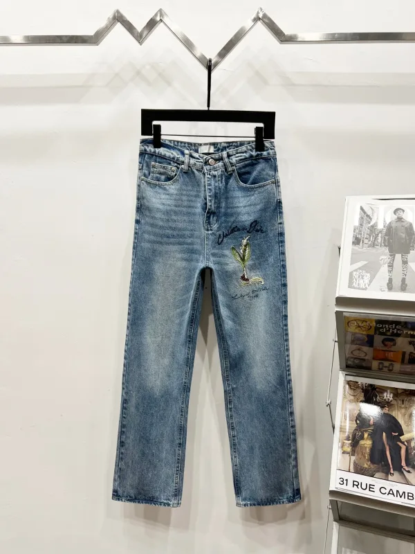 Dior Jeans replika lyx Denim är vävd Density Takes Two