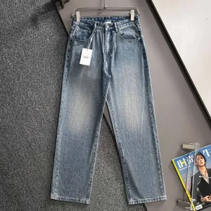 Dior Byxor replika lyx Denim Bomull Par Everyday Wear År