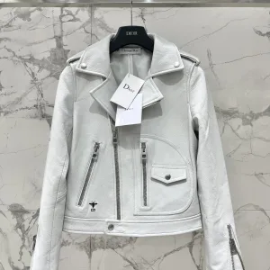 Dior Kvinnor Lång Kjol replika lyx super klon Läder Vintage