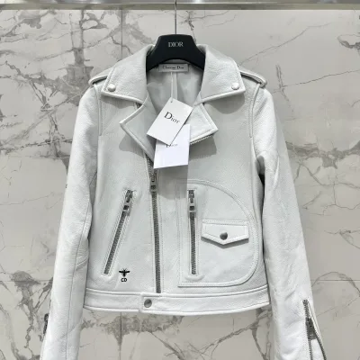 Dior Kvinnor Lång Kjol replika lyx super klon Läder Vintage