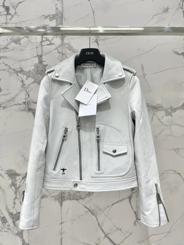 Dior Kvinnor Lång Kjol replika lyx super klon Läder Vintage