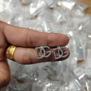 Dolce Gabbana ??rh?¡èngen replika lyx vitt guld