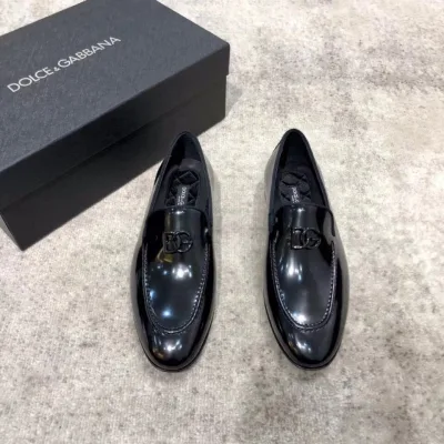Dolce Gabbana Lederschuhe Replik 1:1 Rindsleder Casual Dg Obermaterial
