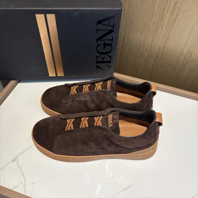 Ermenegildo Zegna Lederschuhe Replik Super Klon Kalbsleder Rindsleder Importiert
