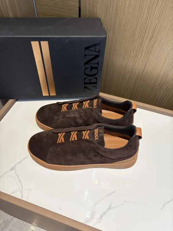 Ermenegildo Zegna Lederschuhe Replik Super Klon Kalbsleder Rindsleder Importiert
