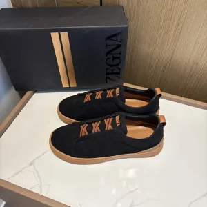 Ermenegildo Zegna Lederschuhe Replik Super Klon Kalbsleder Rindsleder Importiert