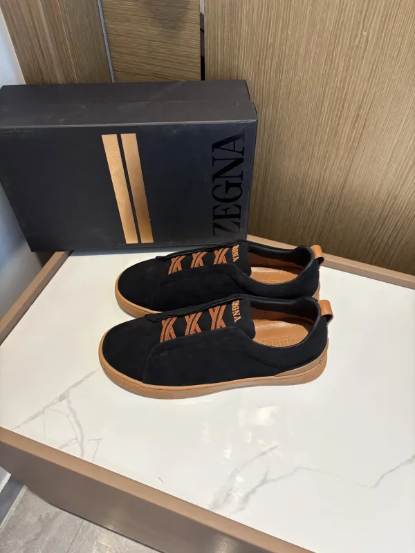 Ermenegildo Zegna Lederschuhe Replik Super Klon Kalbsleder Rindsleder Importiert