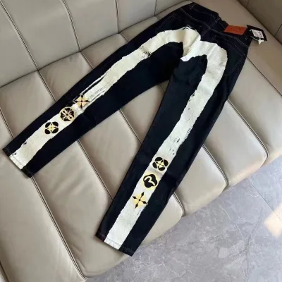 Evisu Jeans replika 1:1 lyxiga Denim Logo Of Is It
