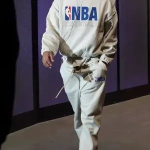 Fear Of God Trousers replica lyx Svart Grå Fleece Fog