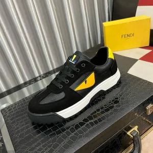 Fendi Casual Schuhe Replik Luxus Super Klon Schaffell Verfügbar Preis