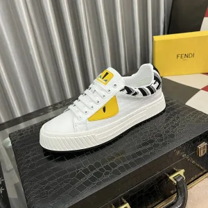 Fendi Casual Schuhe Replik Super Klon Rindsleder Schaffell Wear Preis