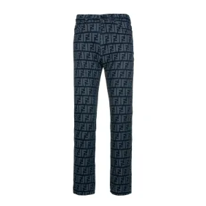 Fendi Jeans replica super clone 2017 Blue Washed Populär Officiellt
