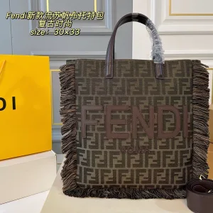 Fendi Einkaufstasche Replik Super Klon Monogramm Retro Classic Unboxed