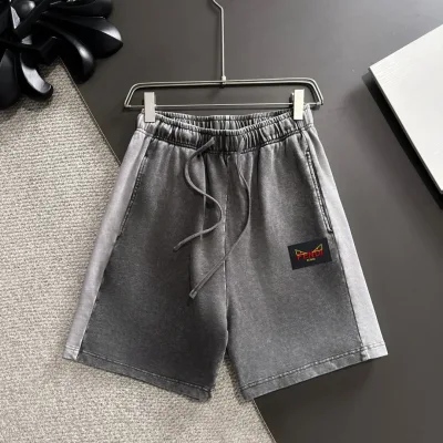 Fendi Shorts replika super klon Solid Casual Hem It Next