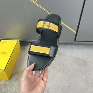Fendi Hausschuhe Replik Super Klon Rindsleder Casual ist High-End