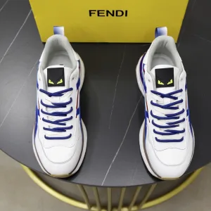 Fendi Sneakers Replik Luxus Leder Freizeitschuhe Preis Standardgröße