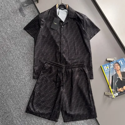 Fendi Suit replica super clone Bomull Polyester Logo All Is