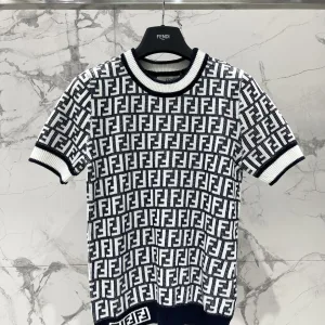 Fendi Women Väst replica super clone 1:1 Logo Spring Summer