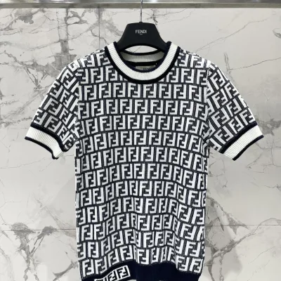 Fendi Women Väst replica super clone 1:1 Logo Spring Summer