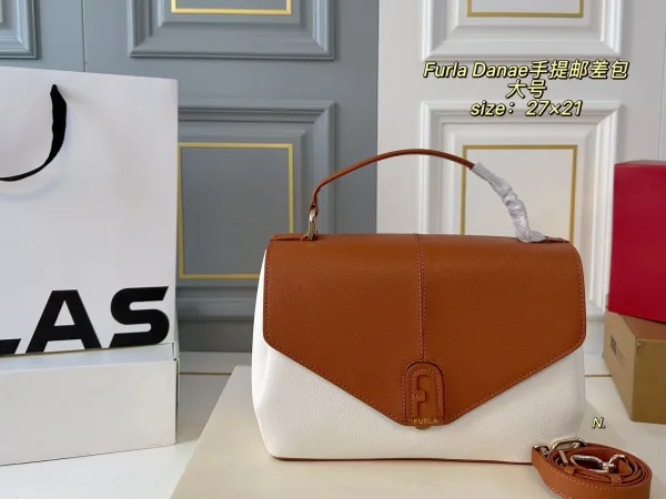 Furla Handtasche Replik Super Klon Leder Elegante große faltbare Box