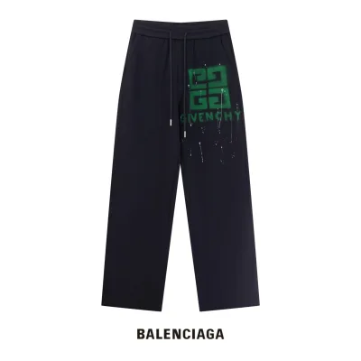 Givenchy Casual Pants replika lyx svart handmålad höst vinter