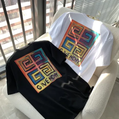 Givenchy Shirt replica super clone Black White Cotton Logo Classic