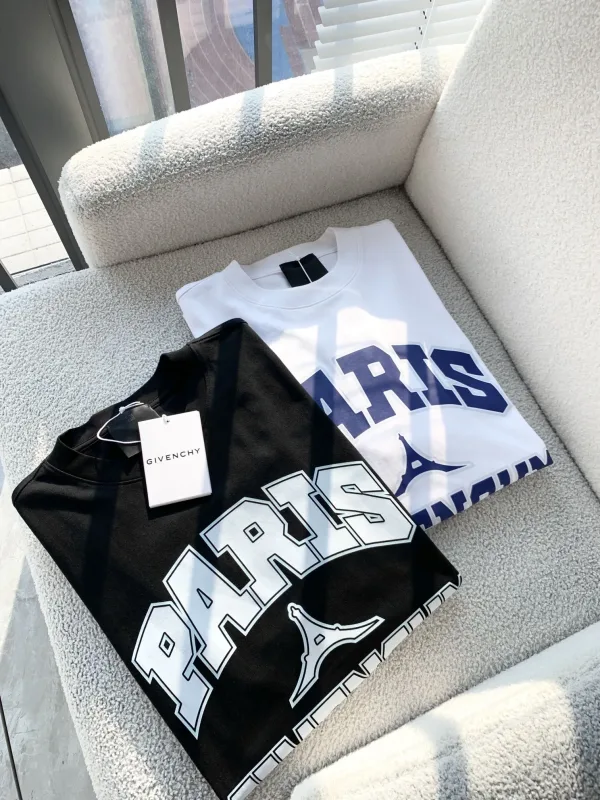 Givenchy Short Sleeves replika 1:1 super clone Cotton Logo Minimalist