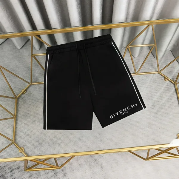 Givenchy Shorts replika super klon 1:1 svart vit bomull tryckt
