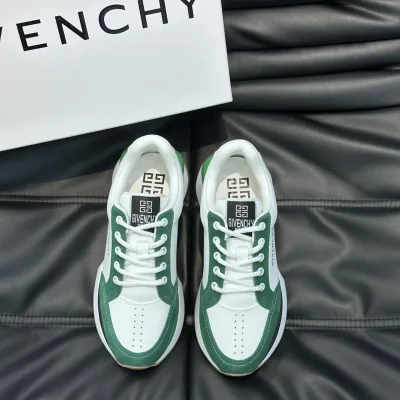 Givenchy Sneakers Replik Luxus Kalbsleder Logo Casual Höhe Leicht Dick