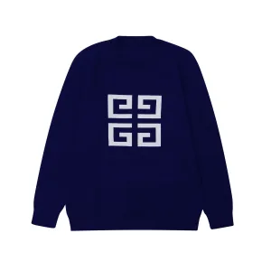 Givenchy Sweater replica super clone Blue Is Three It Ss