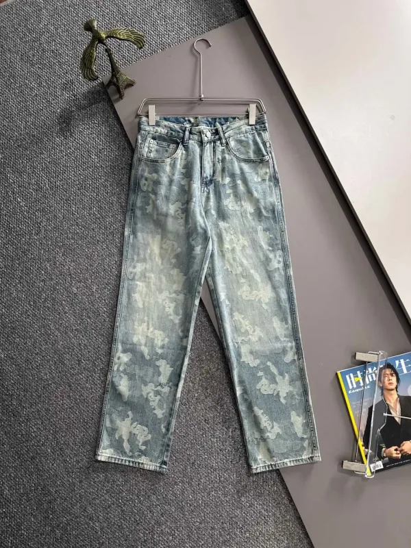 Givenchy Byxor replika lyx Denim Bomull Par Everyday Wear År