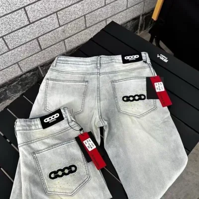Goodbrand Jeans replica luxury Cotton Denim Washed 100g As Xxl
