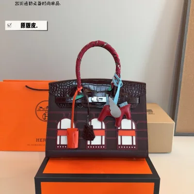 Herm Hermes Damskjorta replica lyx Retro Chic Bag Kommer