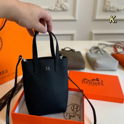 Hermes Handytasche Replik Luxus Super Klon Logo Minimalist