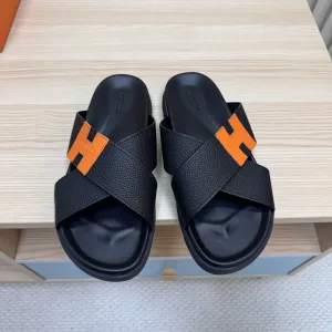 Hermes Sandalen Replik Luxus Rindsleder Hausschuhe Größe Keine Rückgaben