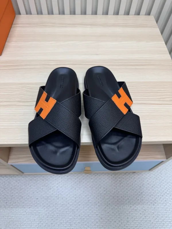 Hermes Sandalen Replik Luxus Rindsleder Hausschuhe Größe Keine Rückgaben