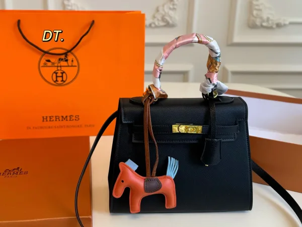 Hermes Schals Replik Luxus Gold Silber inklusive Pony Bag Schnalle