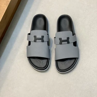 Hermes Hausschuhe Replik Luxus Rindsleder Stilvolle Tier Premium Grade