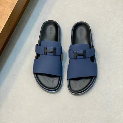 Hermes Slippers Replik im Luxusstil